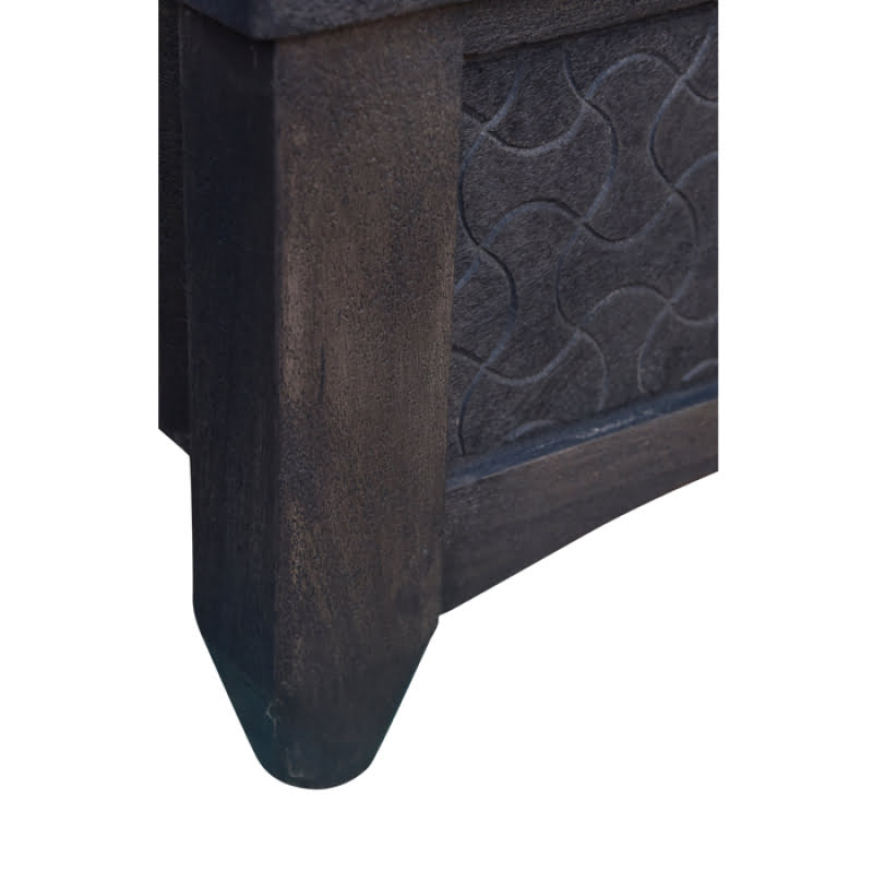 Kelsey Queen Bed - Gray Wash (HEADBOARD) - Image 4