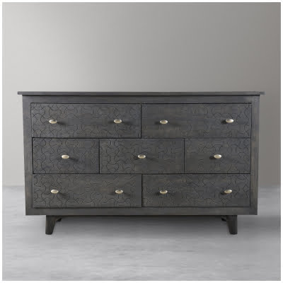 Kelsey 7-Drawer Dresser - Gray Wash