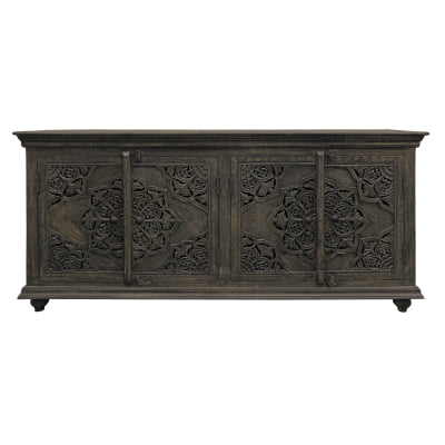 Forma 4-Door Sideboard - Distressed Gray