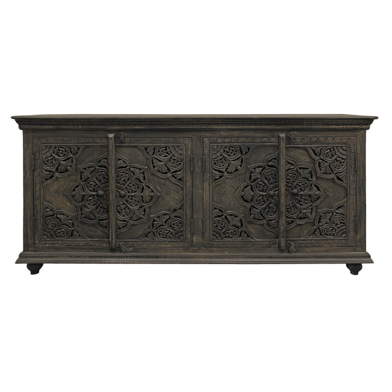 Forma 4-Door Sideboard - Distressed Gray