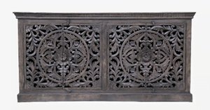 Gladius 4-Door Sideboard - Gray - Image 2