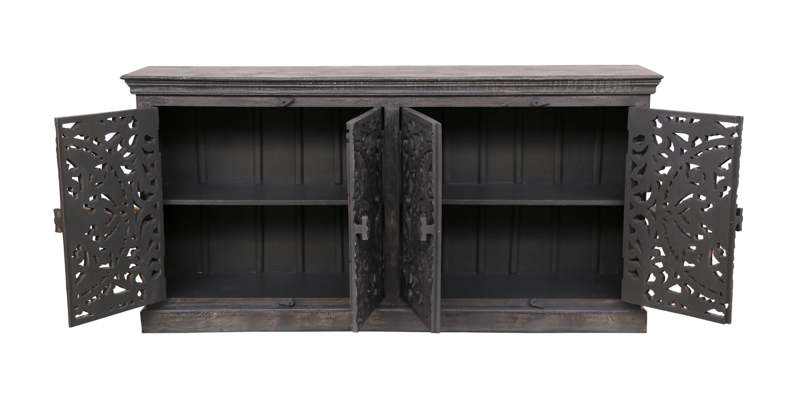 Gladius 4-Door Sideboard - Gray - Image 4