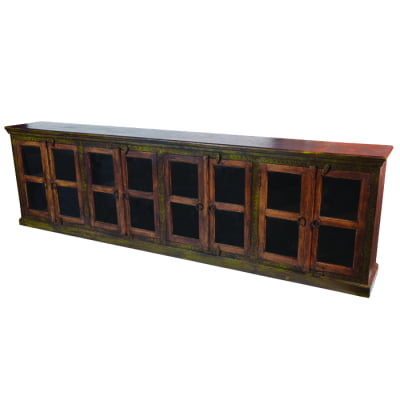 Historic 8-Door Glass Buffet