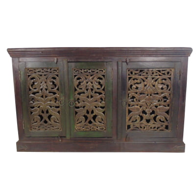 Historic 3-Door Hand-carved Buffet