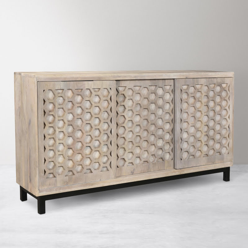 Combe 3-Sliding Door Sideboard
