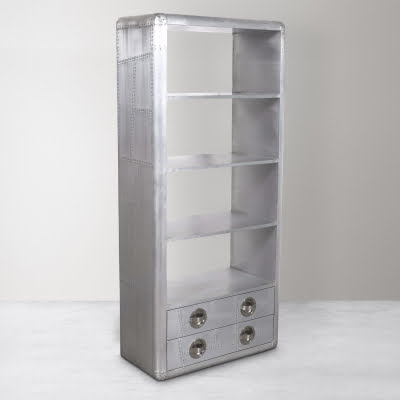 Aviator 2-Drawer Bookcase