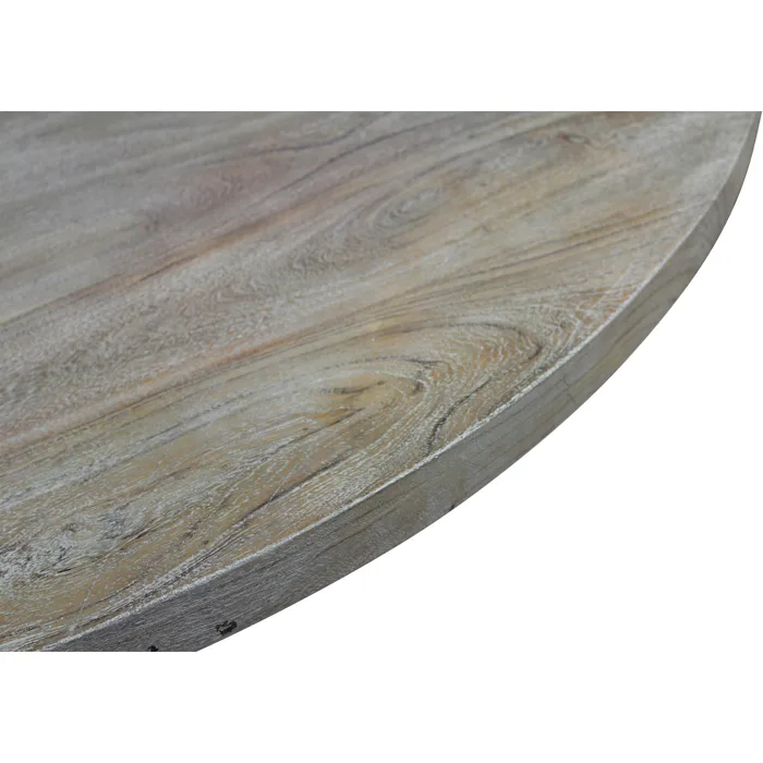 Braxton 7-Piece Dining Set with 72" Round Dining Table and 3 Sets of Clive Mink Chairs - Image 9