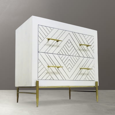 Viktor 2-Drawer Nightstand
