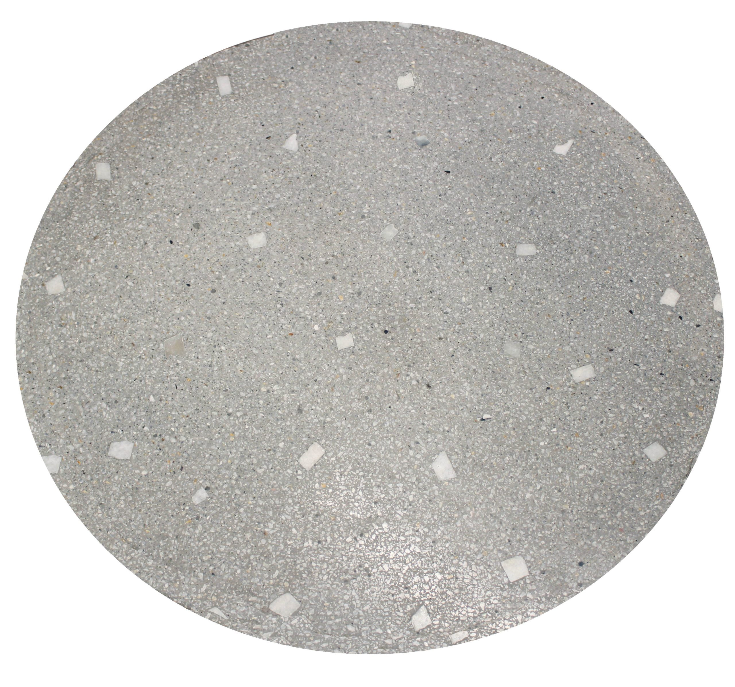 Lynn 3-Piece Dining Set With 24" Stone Top Table In Gray And 2 Blush Chairs - Image 5