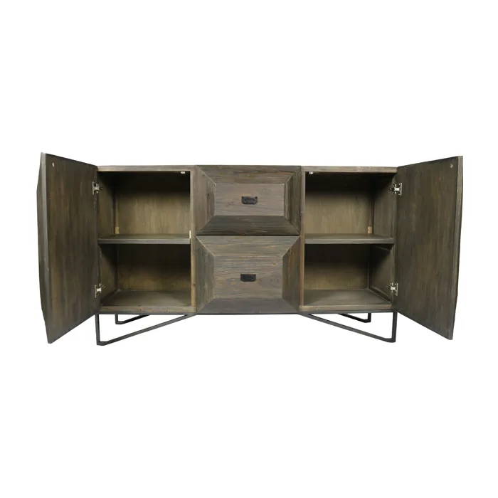 Scrivia Holt 2-Drawer 2-Door Sideboard - Image 4