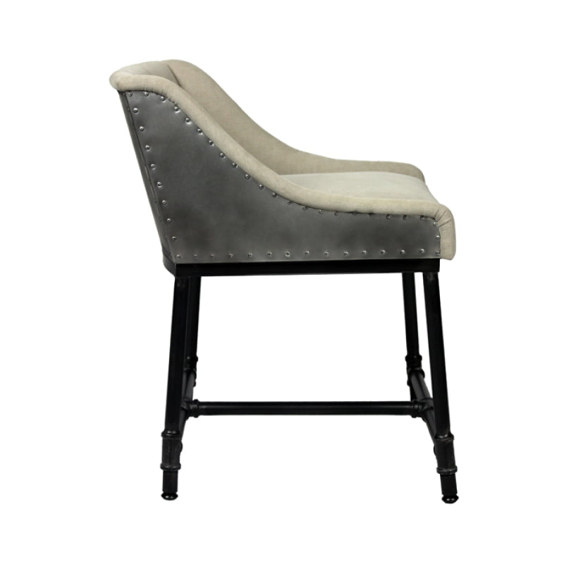 Scrivia - 21" Morgan Light Gray Adjustable 3 in 1 Chair - Image 4