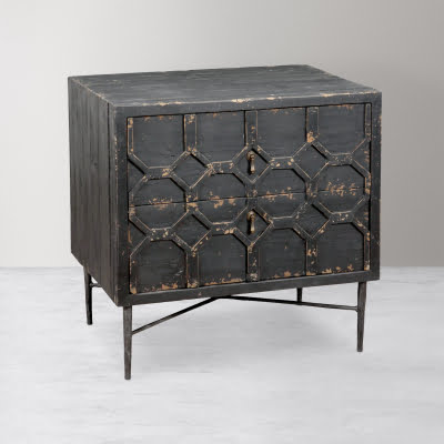 Scrivia Sandhurst 2-Drawer Nightstand