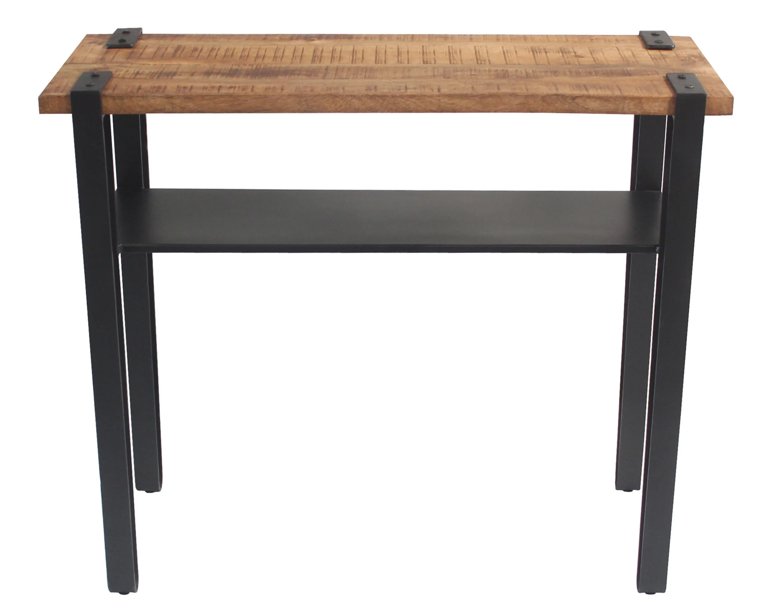 Napa Console with Iron Shelf and Legs - Image 3
