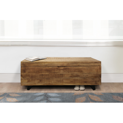 Lakewood Rutherford Storage Chest - Honey
