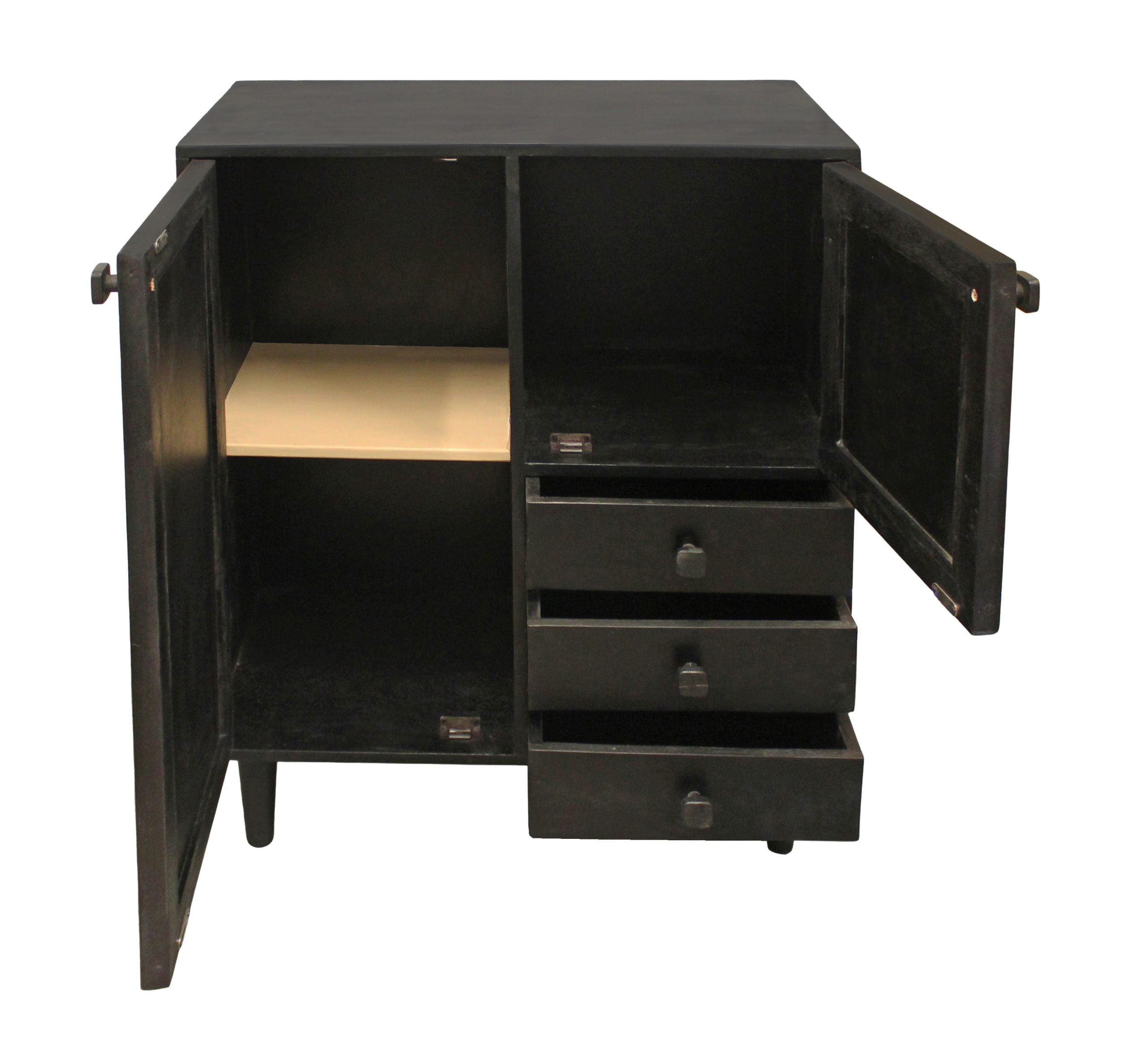 Navice 3-Drawer 2-Door Sideboard - Image 4