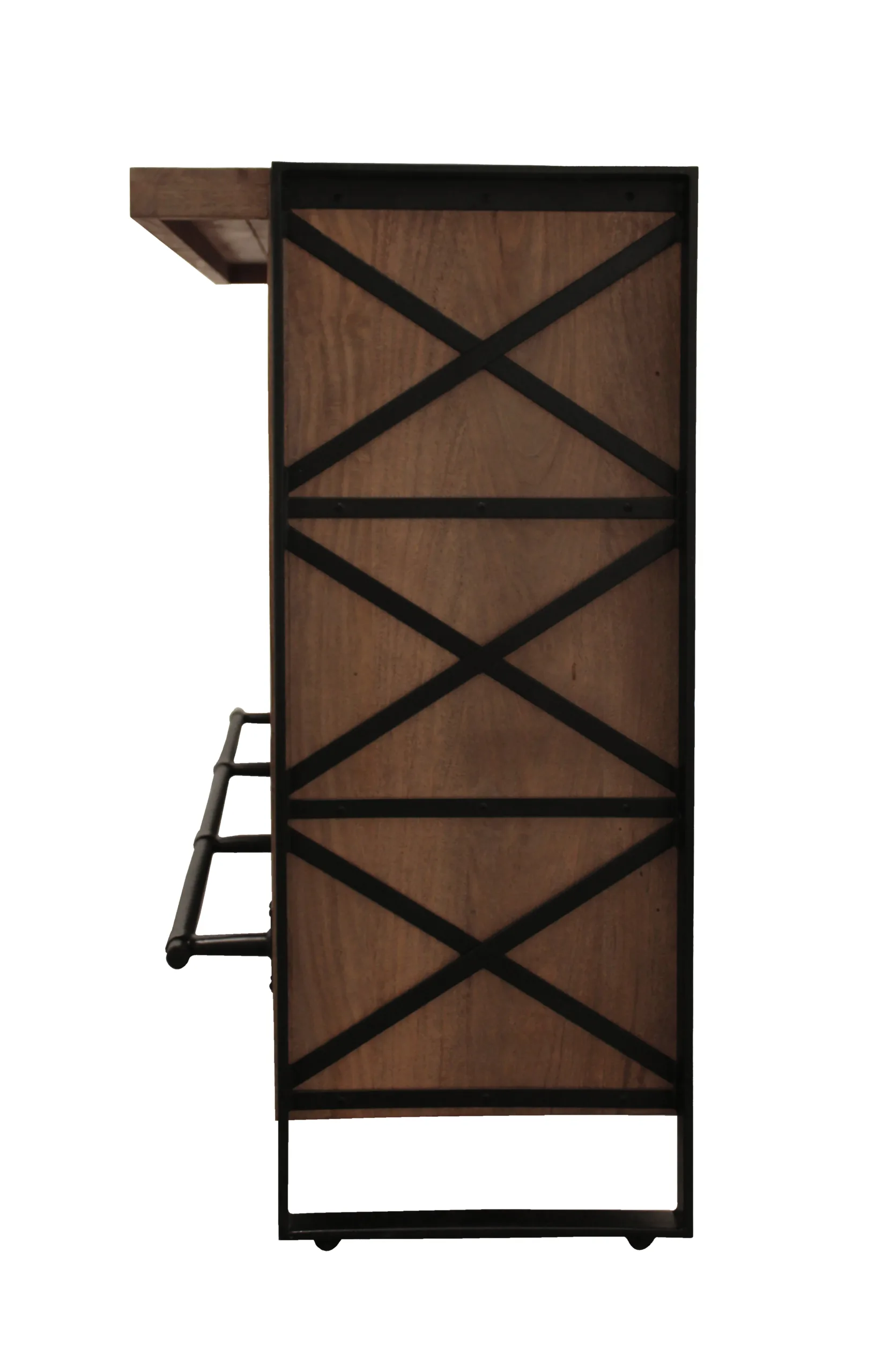 Gala Wine & Bar Console - Gray Wash - Image 5