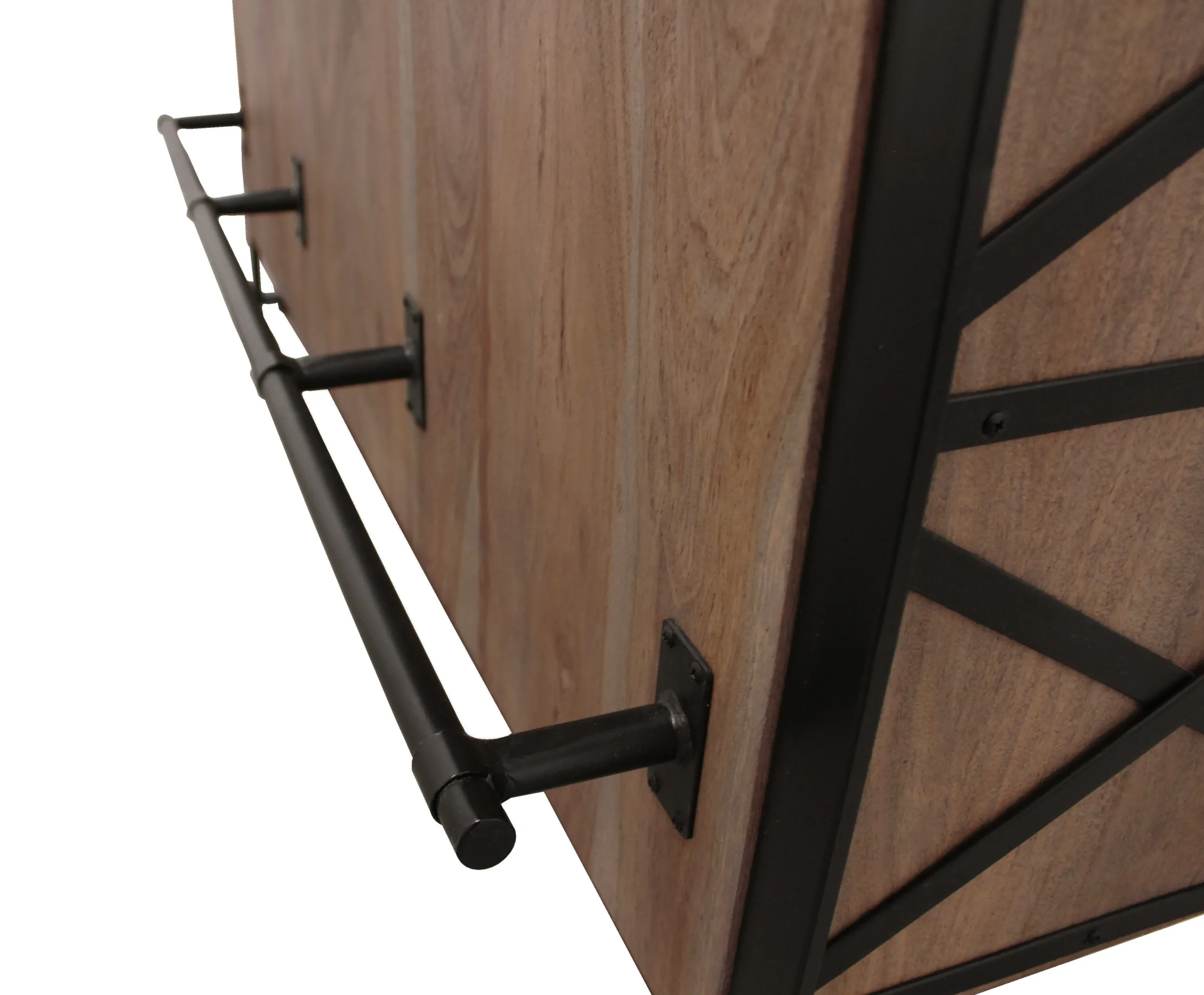 Gala Wine & Bar Console - Gray Wash - Image 7