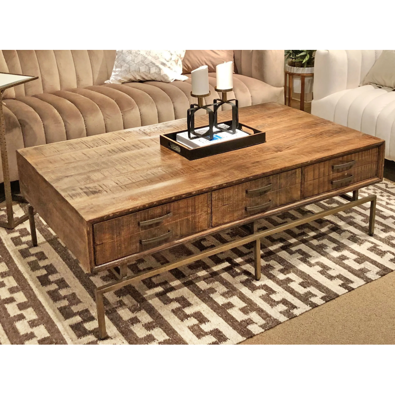 Maidlow 6-Drawer Cocktail Table - Image 7