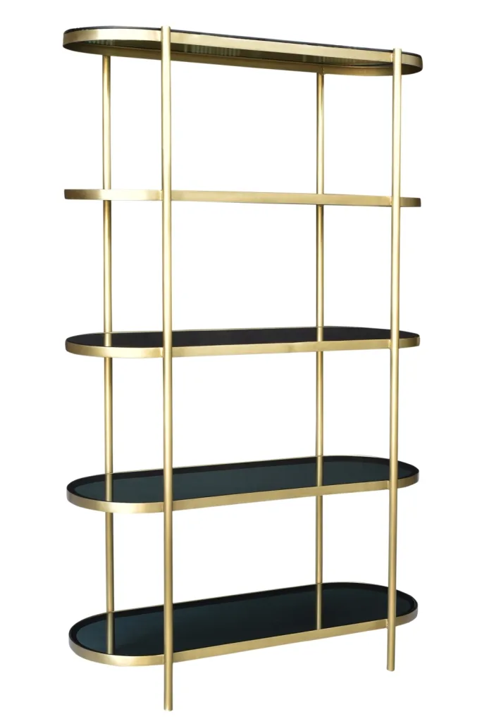 Monique Etagere 75" Bookcase - Image 2