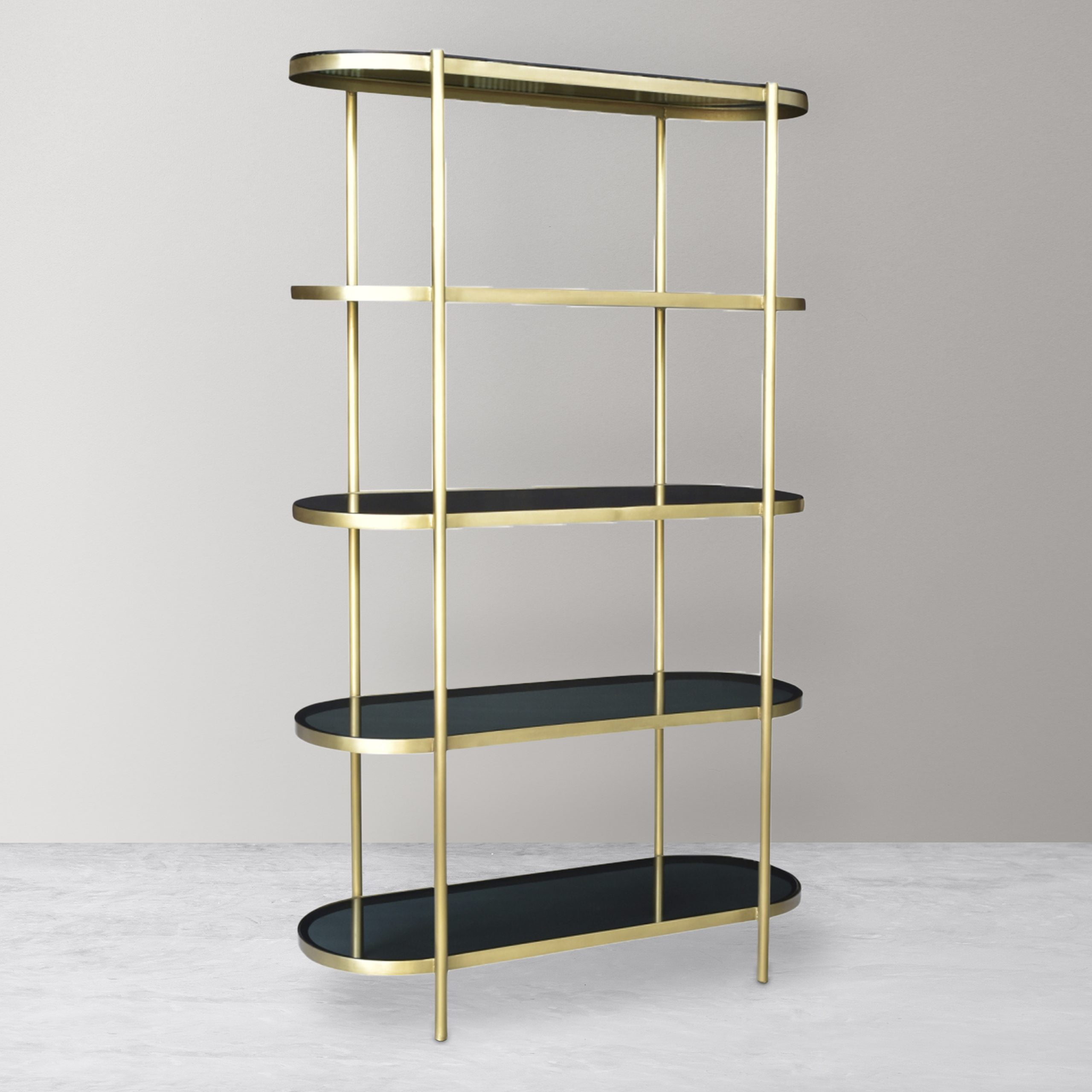 Monique Etagere 75" Bookcase