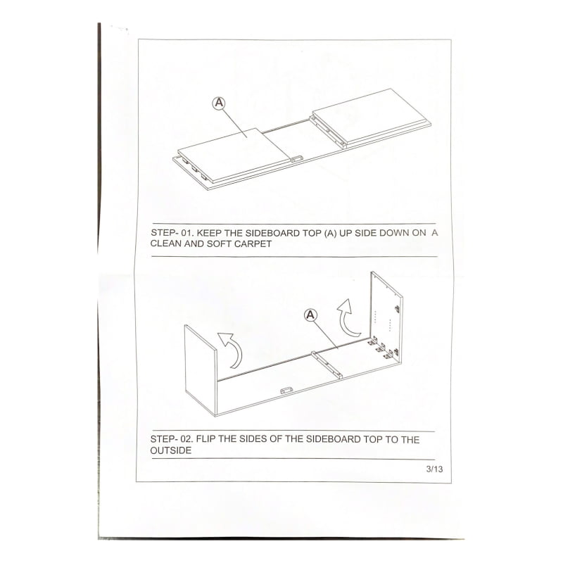 Anakin 3-Door Sideboard - Image 14