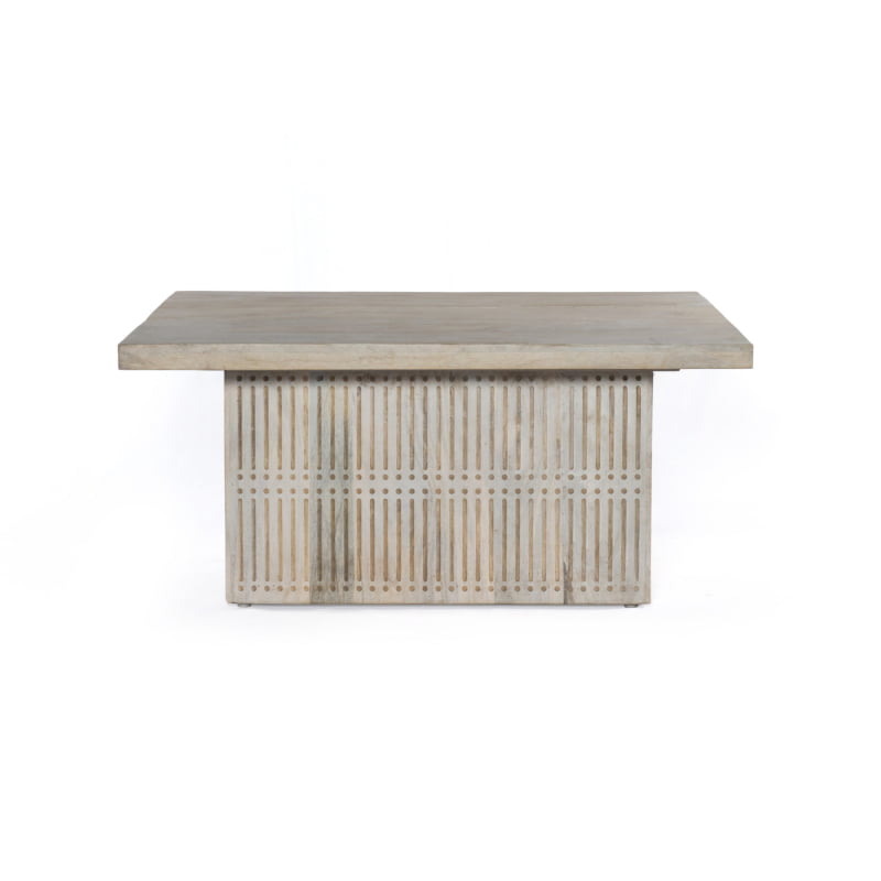 Sarra Storage Cocktail Table - Brushed Ivory - Image 3