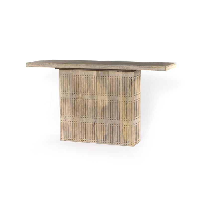 Sarra Console Table - Brushed Ivory - Image 2