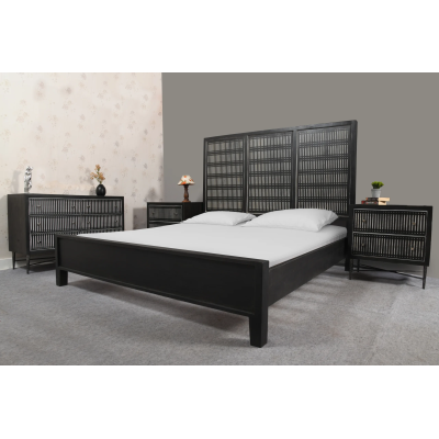 Sarra Bed - Antique Brown