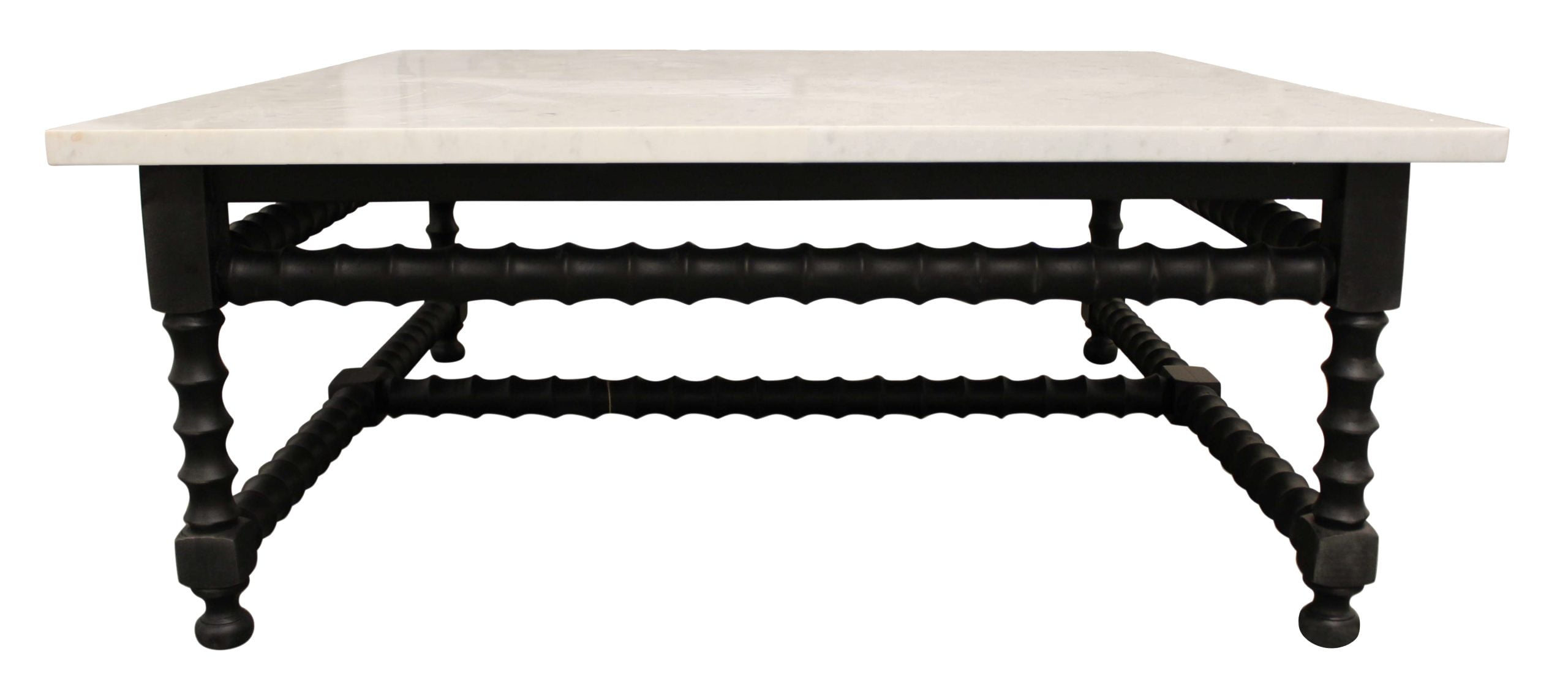 Cranberry Coffee Table - White Marble