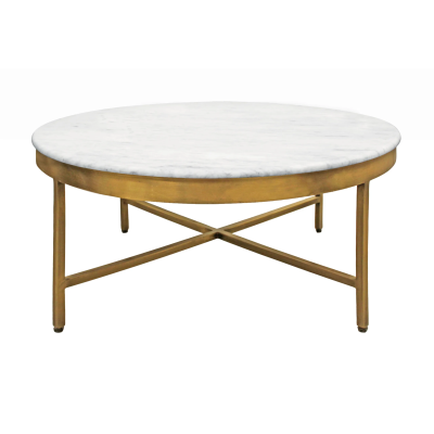 Allure Carlton Coffee Table - White Marble