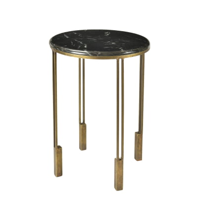 Tamara Occasional Table - Black Marble