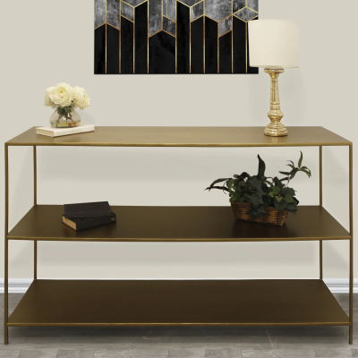 Pearce 3 Tier Iron Console