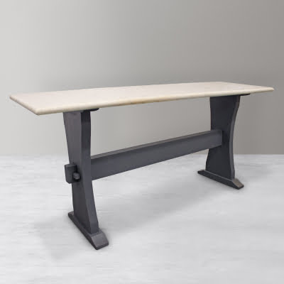 Marina Console Table - White Marble