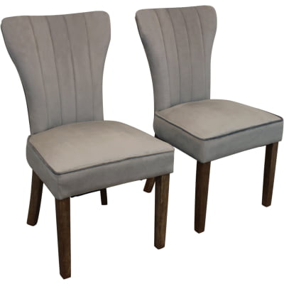 Clive Side Chair 2-Piece Set - Mink
