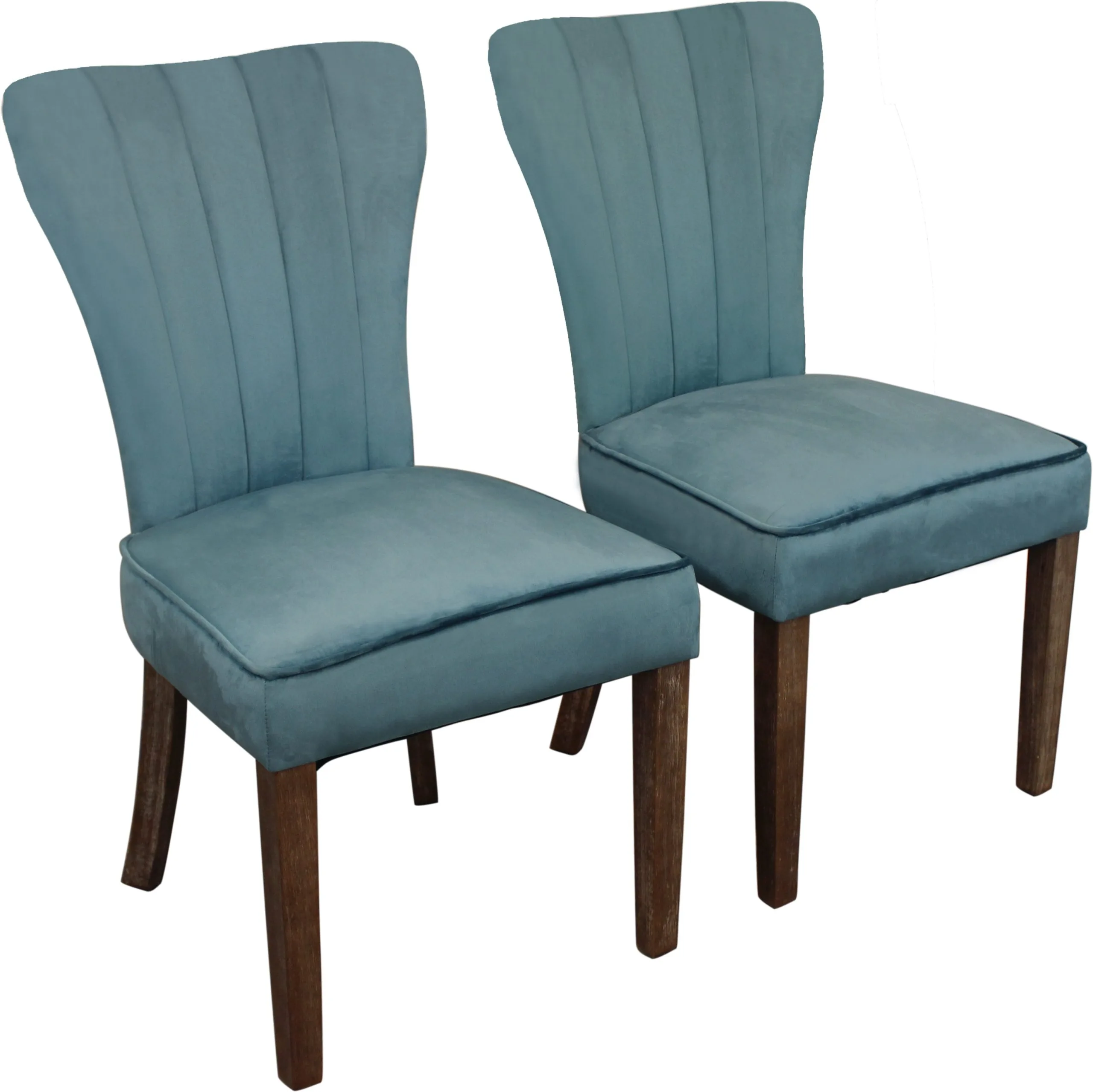 Clive Side Chair 2-Piece Set - Teal