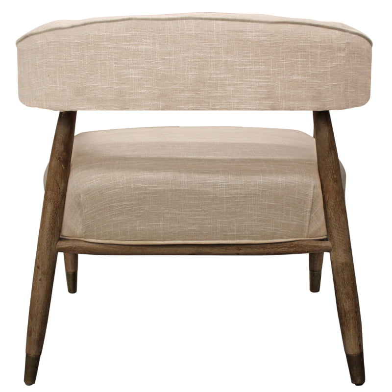 Quincey Arm Chair - Ivory - Image 4