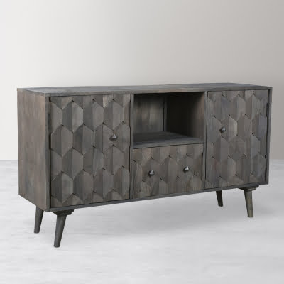 Brent 2-Door, 1-Drawer Media Cabinet