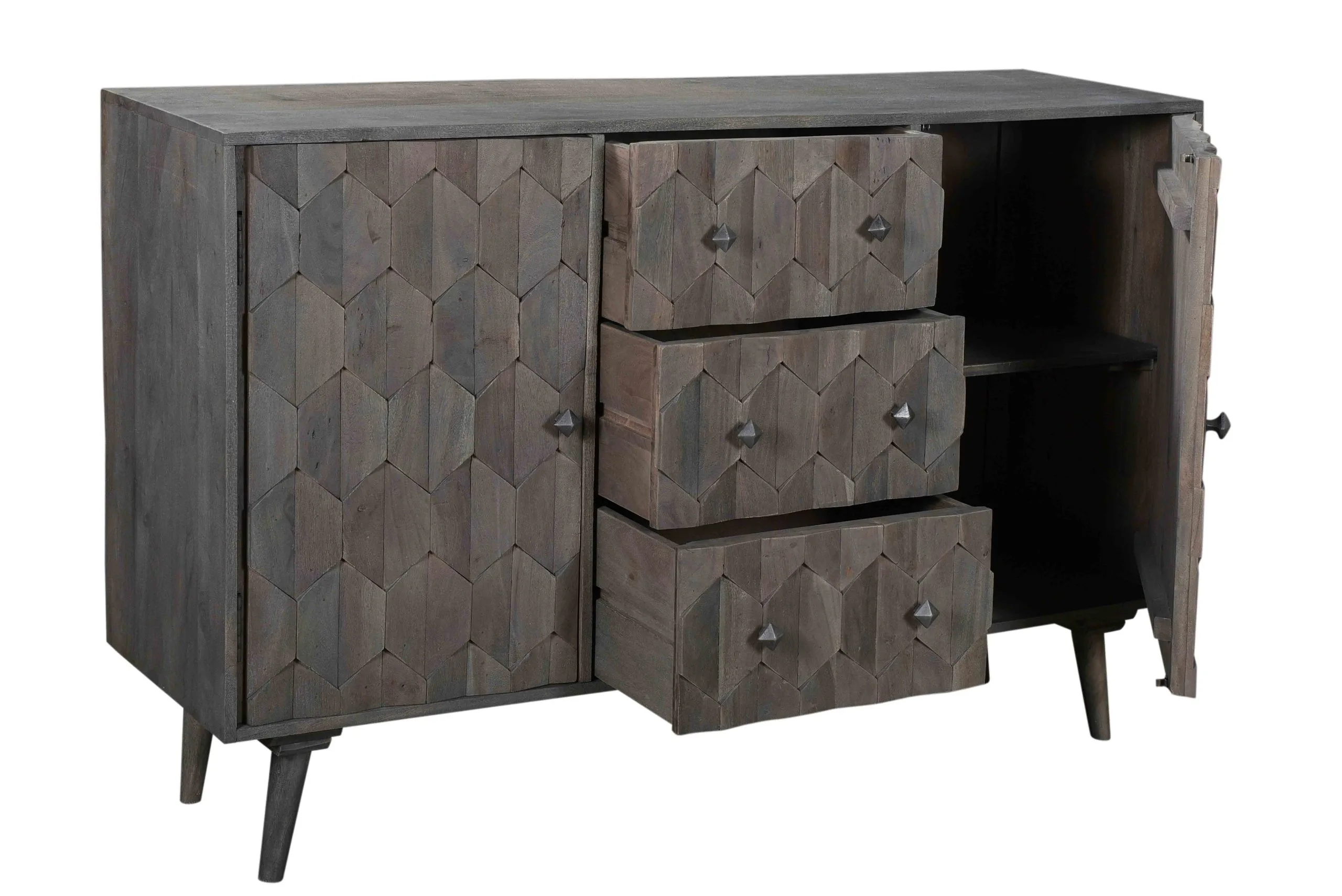 Brent 2-Door, 3-Drawer Sideboard - Image 3
