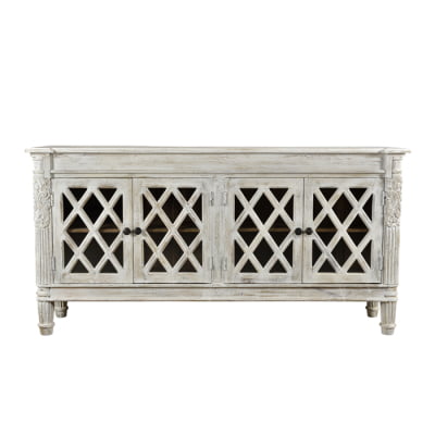 Camden Carlyle 4-Door Sideboard - White