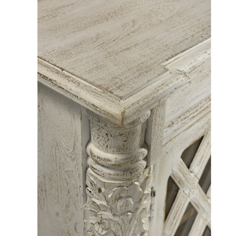 Camden Carlyle 4-Door Sideboard - White - Image 3