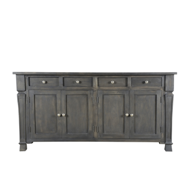 Camden 4-Door Sideboard - Dark Gray