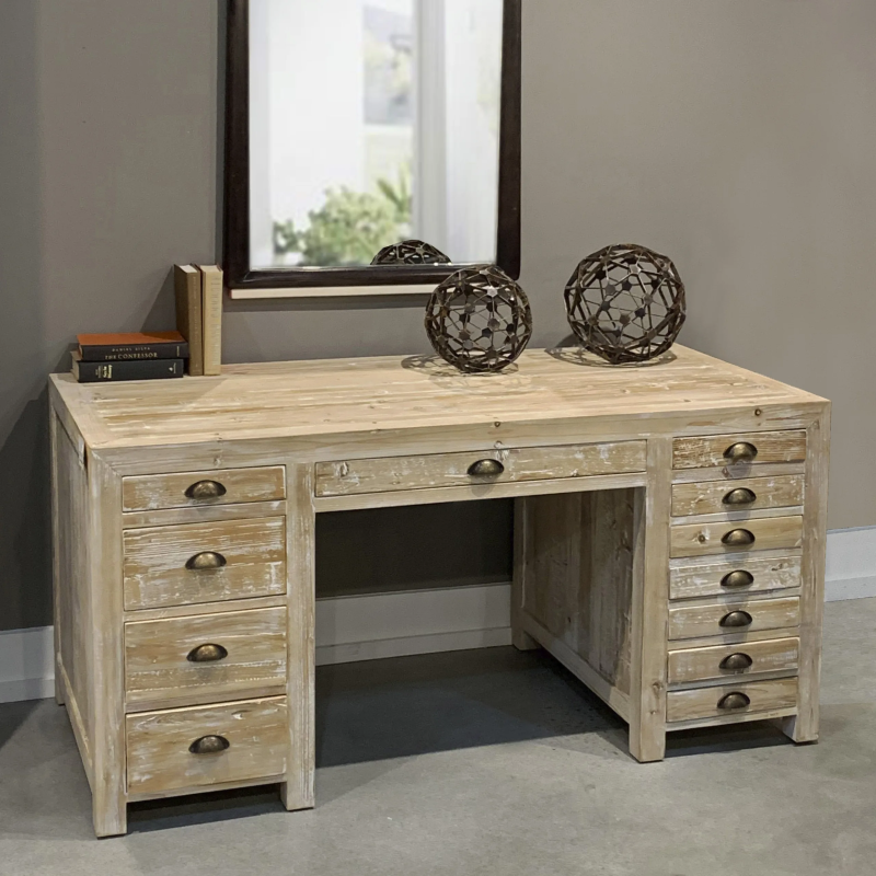 Bailey Hawkins 12-Drawer Desk