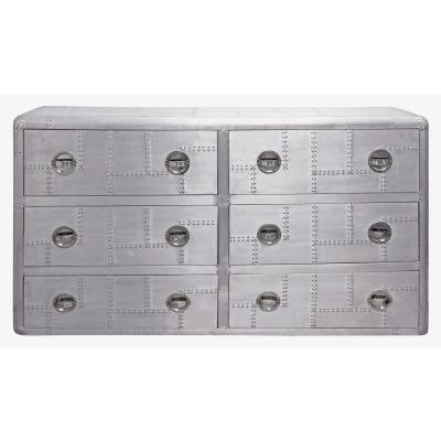 Aviator 6-Drawer Dresser