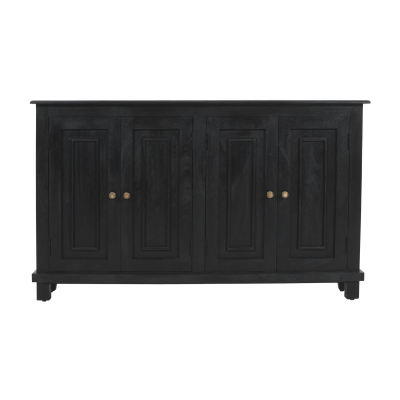 Jensen 4-Door Side Board - Charcoal Grey