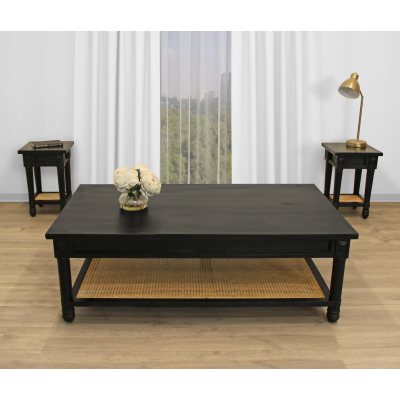 Navice 3-Piece Living Room Set with 1 Cocktail Table and 2 End Tables