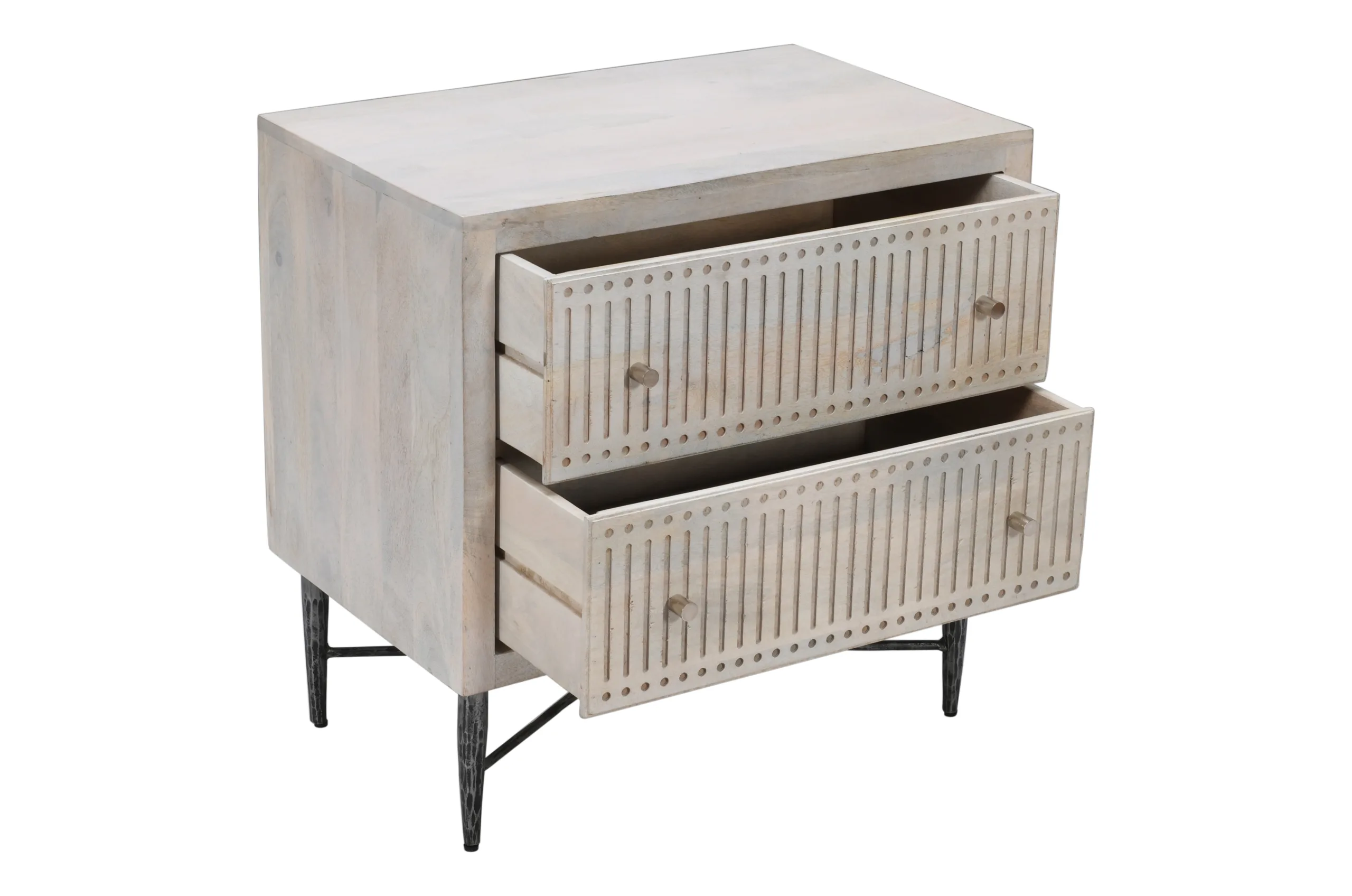 Alexandria 4-Piece King Bedroom Set with 2 Nightstands and 1 Dresser - Image 5
