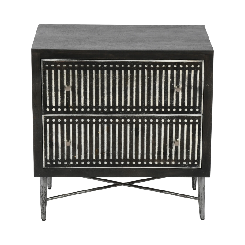 Adrian 4-Piece King Bedroom Set with 2 Nightstands and 1 Dresser - Image 3