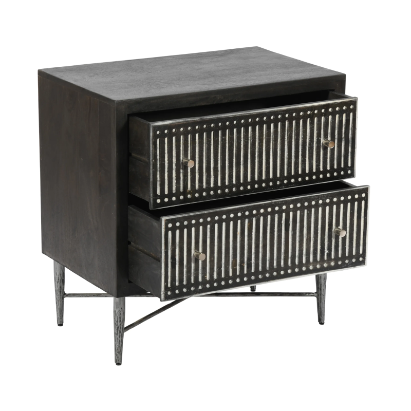 Adrian 4-Piece King Bedroom Set with 2 Nightstands and 1 Dresser - Image 6