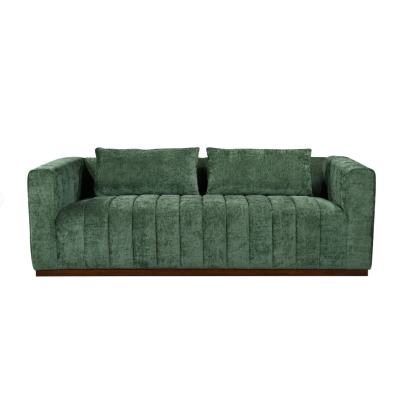 Storme Sofa with 2 Pillows - Cypress Green