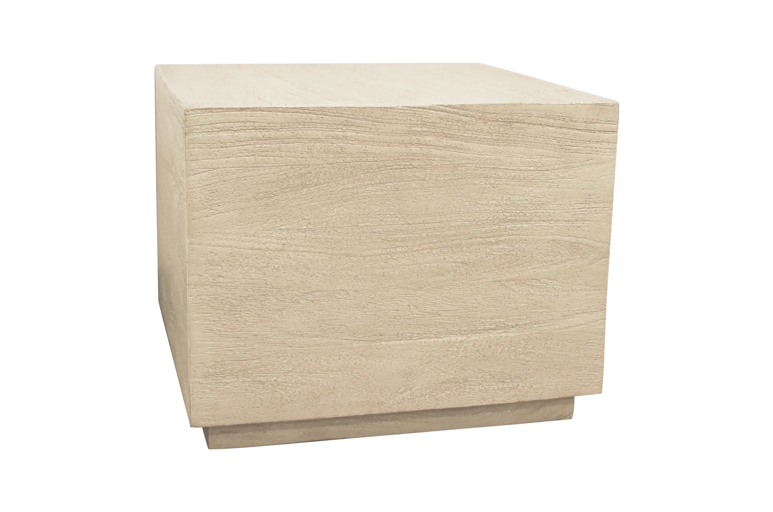Sedona 20" Square Side Table - Stone Natural - Image 3